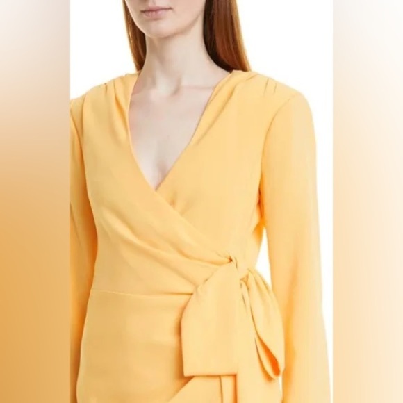 Cinq à Sept Sierra Wrap Mini Dress - Picture 5 of 12